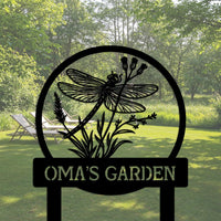 Dragonfly Garden Stake