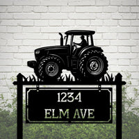 Farmhouse Address Sign