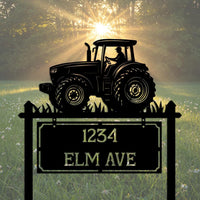 Farmhouse Address Sign