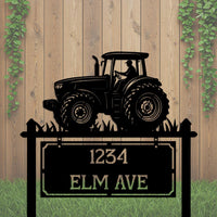 Farmhouse Address Sign