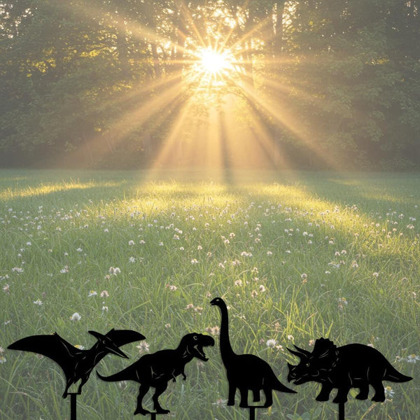 Dinosaur Garden Stakes Set