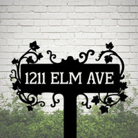 Custom Metal Yard Sign