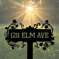 Custom Metal Yard Sign