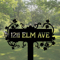 Custom Metal Yard Sign
