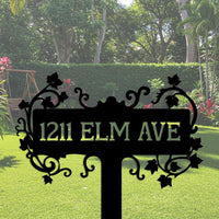 Custom Metal Yard Sign