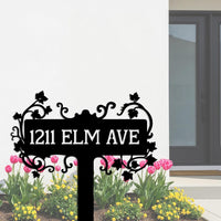 Custom Metal Yard Sign