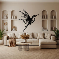 Hummingbird Metal Wall Art