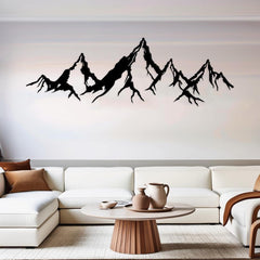 Mountain Metal Wall Art