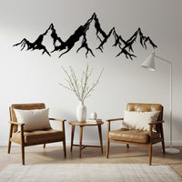 Mountain Metal Wall Art
