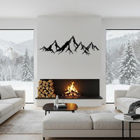 Mountain Metal Wall Art