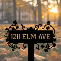 Custom Metal Yard Sign