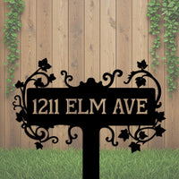 Custom Metal Yard Sign
