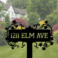 Custom Metal Yard Sign