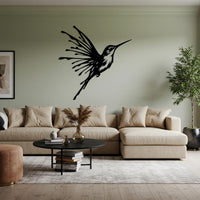 Hummingbird Metal Wall Art