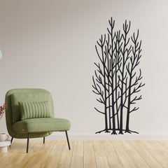 Tree Forest Metal Wall Art