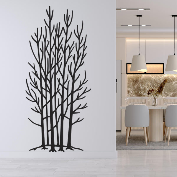 Tree Forest Metal Wall Art