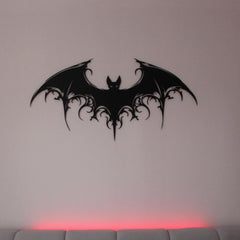 Majestic Bat Metal Wall Art