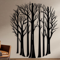 Majestic Forest Metal Wall Art