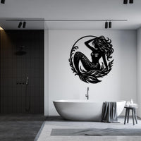 Mermaid Dreams Metal Art
