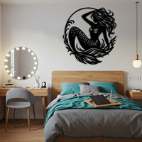 Mermaid Dreams Metal Art