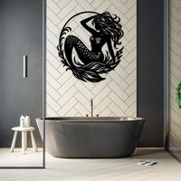 Mermaid Dreams Metal Art