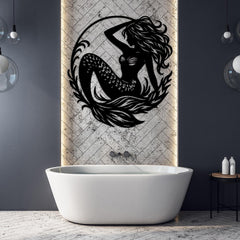 Mermaid Dreams Metal Art