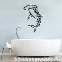 Hammerhead Shark Metal Wall Art