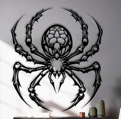 Giant Spider Metal Wall Decor