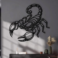 Metal Scorpion Wall Art