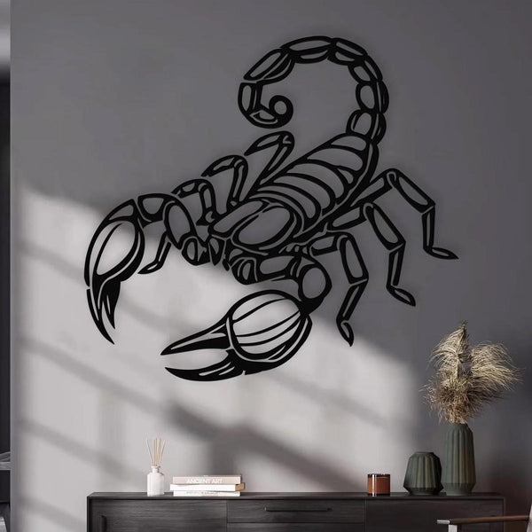 Metal Scorpion Wall Art