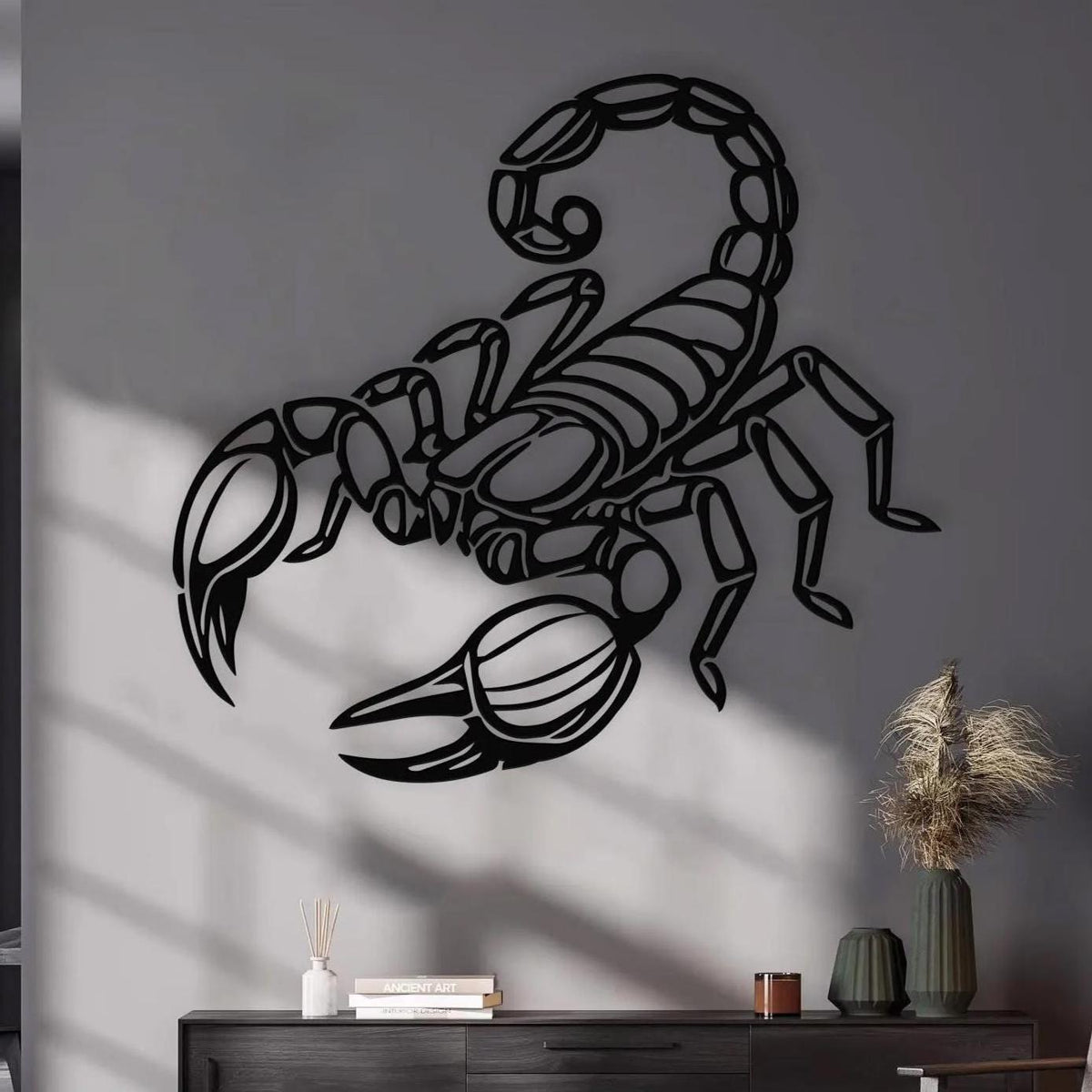 Metal Scorpion Wall Art