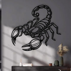 Metal Scorpion Wall Art