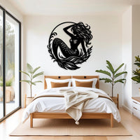 Mermaid Dreams Metal Art