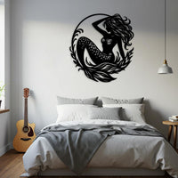 Mermaid Dreams Metal Art