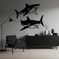 Shark Metal Wall Art