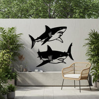 Shark Metal Wall Art