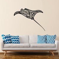 Giant Manta Ray Metal Wall Art