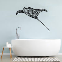 Giant Manta Ray Metal Wall Art