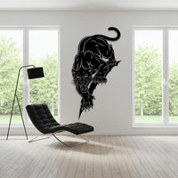 Panther Metal Wall Art Vertical