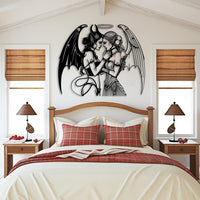 Angel Devil Metal Wall Art