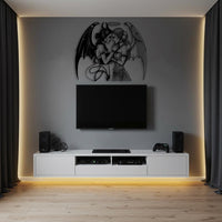 Angel Devil Metal Wall Art