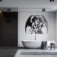 Angel Devil Metal Wall Art