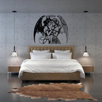 Angel Devil Metal Wall Art