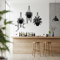 Set of 3 Metal Wall Art