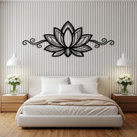 Lotus Flower Metal Wall Art