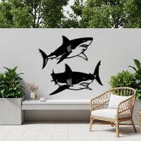 Shark Metal Wall Art