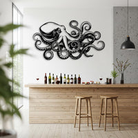 Octopus Kraken Wall Art