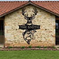 Hunting Fishing Metal Sign