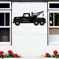 Custom Tow Truck Sign