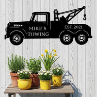 Custom Tow Truck Sign